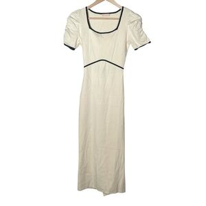 Resexxy cream beige knit midi sweater dress size S/M B178